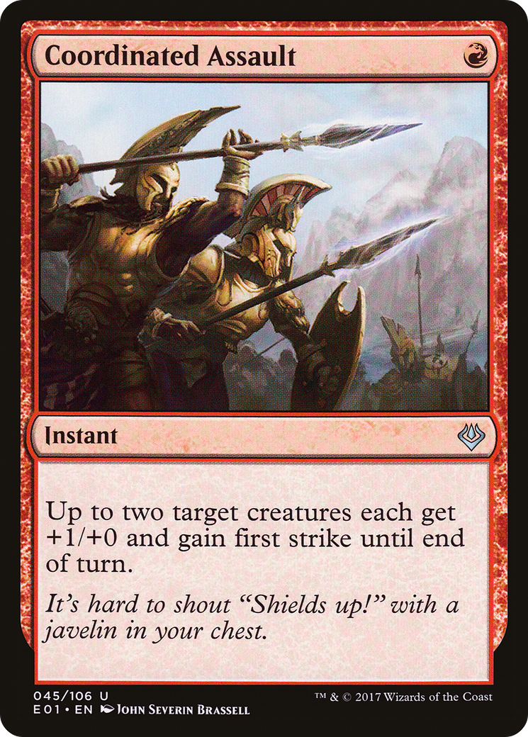 Coordinated Assault (045) - Archenemy: Nicol Bolas