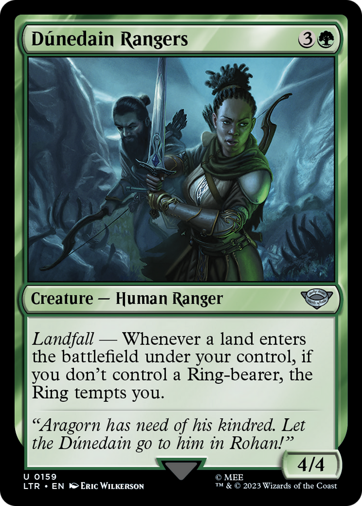 Dúnedain Rangers (159) Foil - The Lord of the Rings: Tales of Middle-earth