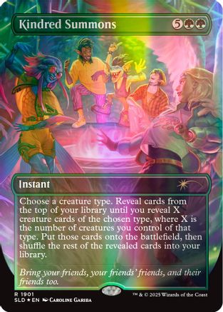 Kindred Summons (1901) Foil - Secret Lair Drop