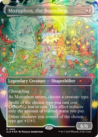 Morophon, the Boundless (1944) Foil - Secret Lair Drop