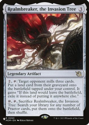 Realmbreaker, the Invasion Tree (263) - The List