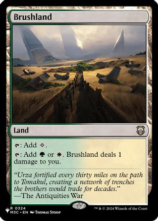 Brushland (M3C) (324) - The List Reprints