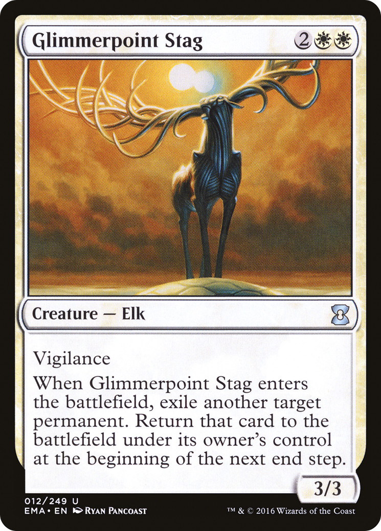 Glimmerpoint Stag (012) Foil - Eternal Masters