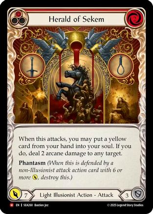 Herald of Sekem (SEA260) Rainbow Foil - High Seas