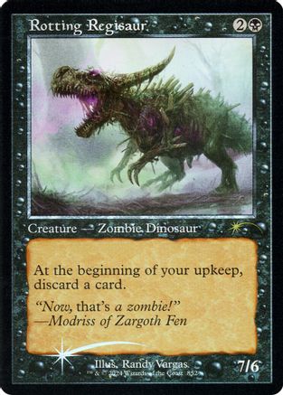 Rotting Regisaur (Retro) (852) Foil - Secret Lair Drop
