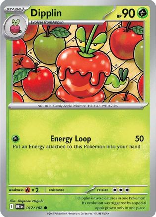 Dipplin (17) Reverse Holofoil - Destined Rivals