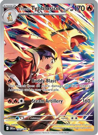 Ethan's Typhlosion (190) Holofoil - Destined Rivals