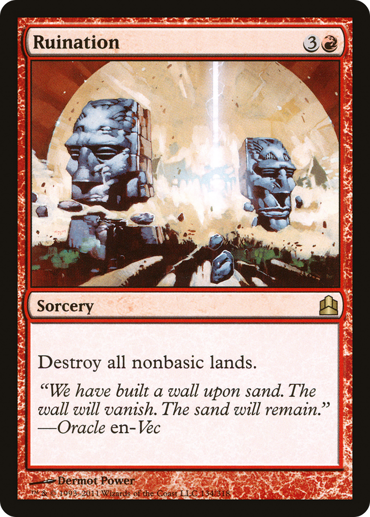 Ruination (134) - Commander 2011