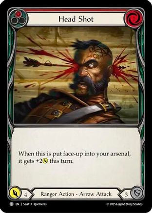 Head Shot (Red) (SEA111) - High Seas