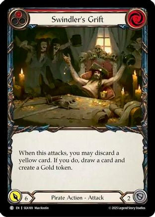 Swindler's Grift (Red) (SEA169) - High Seas