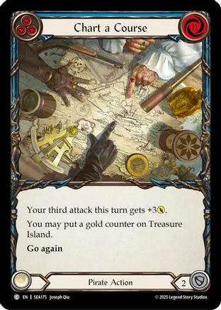 Chart a Course (Blue) (SEA175) - High Seas