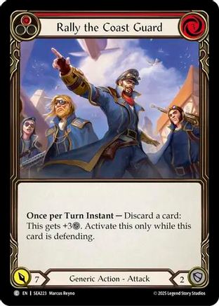 Rally the Coast Guard (Red) (SEA223) - High Seas