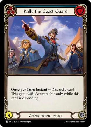 Rally the Coast Guard (Blue) (SEA225) - High Seas