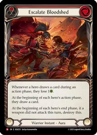 Escalate Bloodshed (SEA253) - High Seas