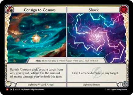 Consign to Cosmos // Shock (SEA259) Rainbow Foil - High Seas