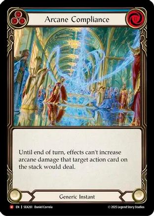 Arcane Compliance (SEA261) Rainbow Foil - High Seas