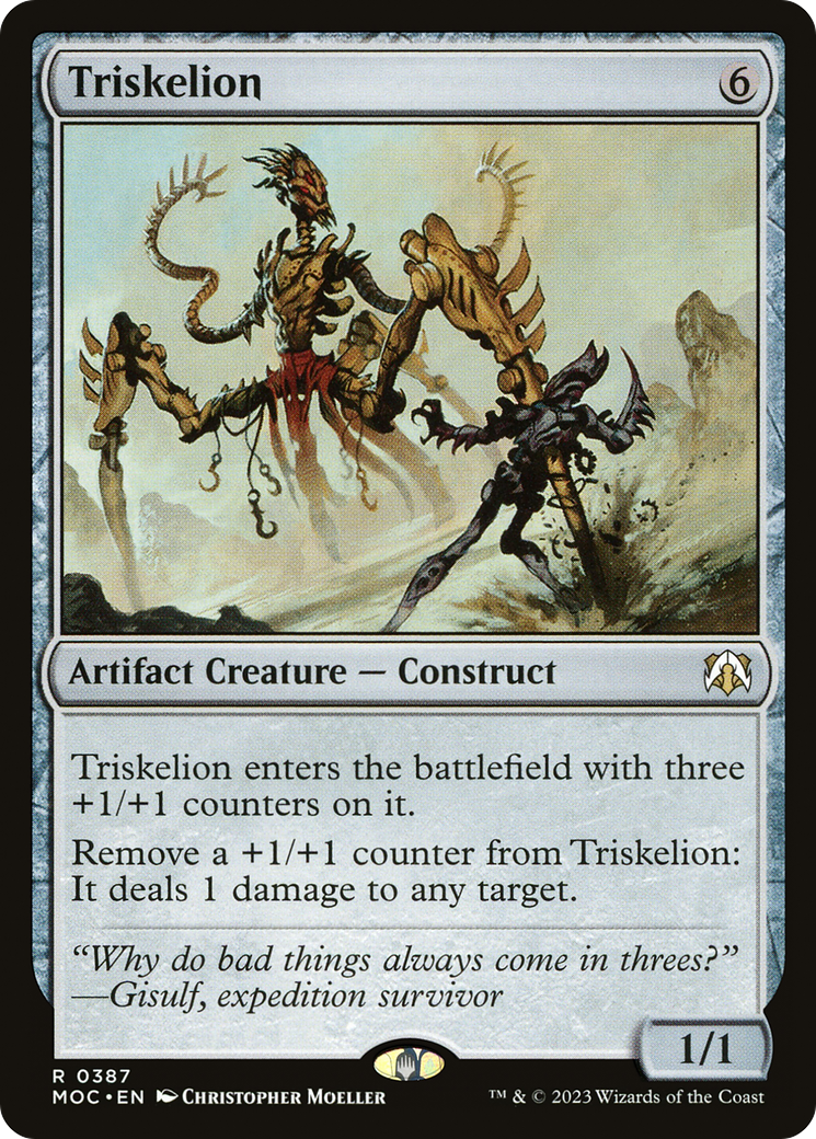 Triskelion (387) - March of the Machine Commander