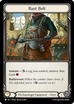 Rust Belt (Treasure) (SEA009) Cold Foil - High Seas