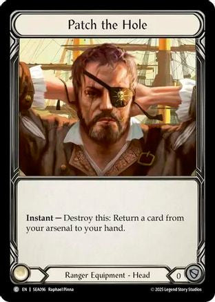 Patch the Hole (SEA096) Cold Foil - High Seas