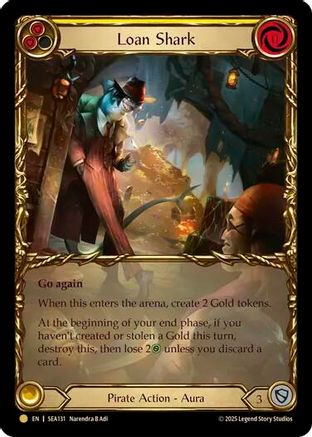 Loan Shark (SEA131) Cold Foil - High Seas