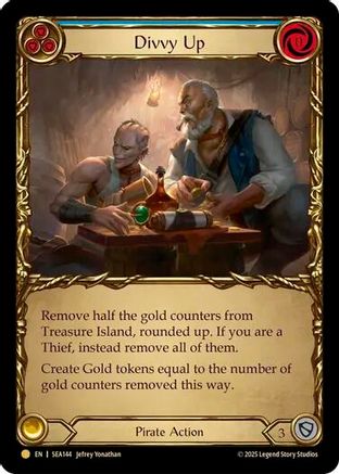 Divvy Up (Treasure) (SEA144) Cold Foil - High Seas