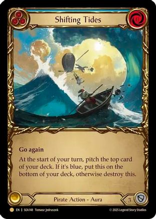 Shifting Tides (Treasure) (SEA148) Cold Foil - High Seas