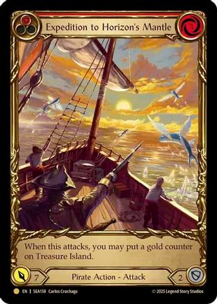 Expedition to Horizon's Mantle (Treasure) (SEA158) Cold Foil - High Seas