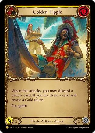 Golden Tipple (Yellow) (Treasure) (SEA160) Cold Foil - High Seas
