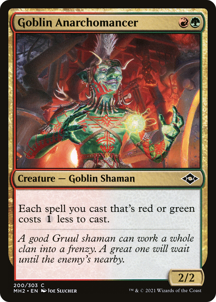 Goblin Anarchomancer (200) - Modern Horizons 2