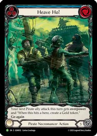 Heave Ho! (GEM052) Rainbow Foil - GEM Pack 2