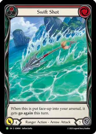 Swift Shot (GEM061) Rainbow Foil - GEM Pack 2