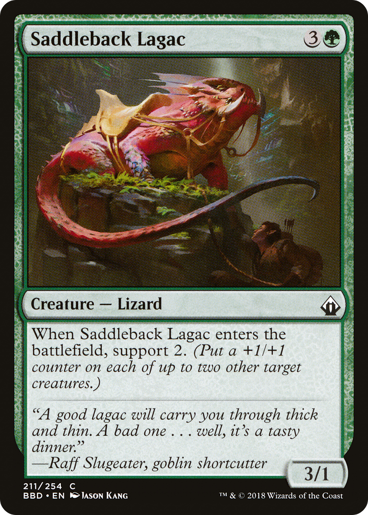 Saddleback Lagac (211) Foil - Battlebond
