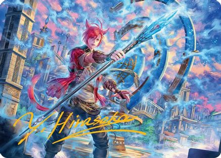 G'raha Tia, Scion Reborn Art Card (Gold-Stamped Signature) (19) - Art Series: FINAL FANTASY
