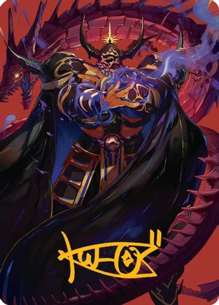 Golbez, Crystal Collector Art Card (Gold-Stamped Signature) (45) - Art Series: FINAL FANTASY