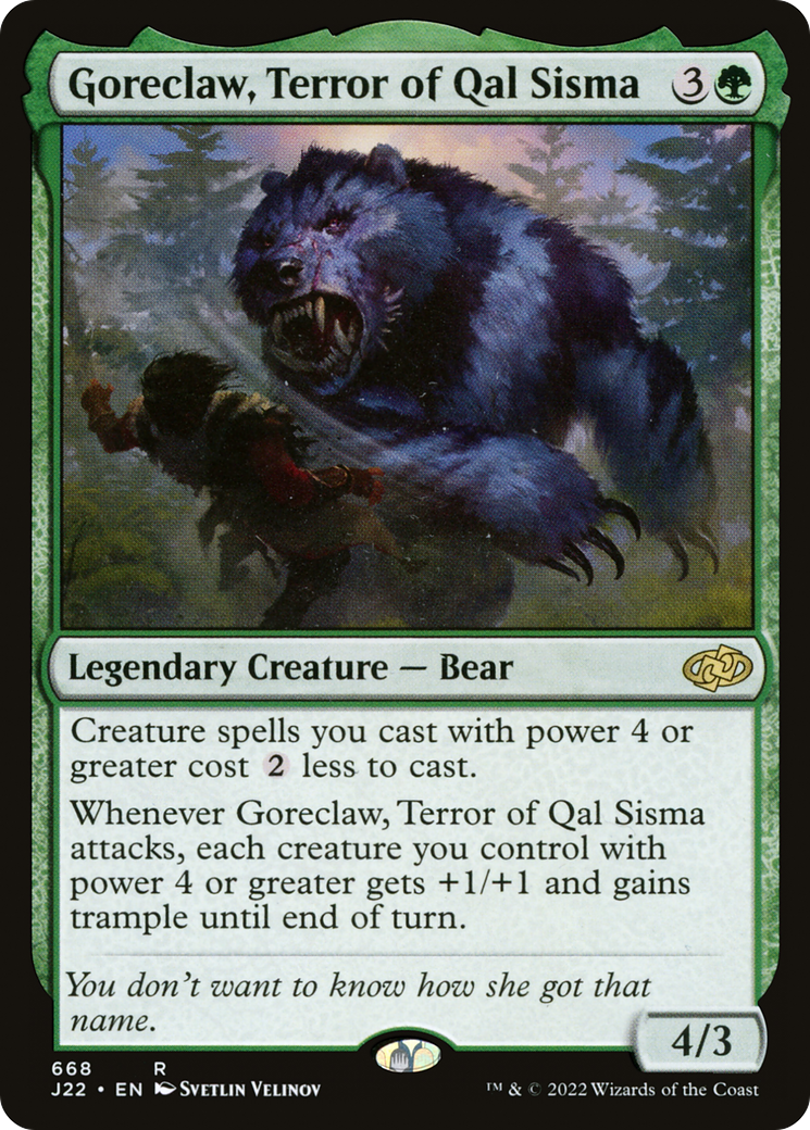 Goreclaw, Terror of Qal Sisma (668) - Jumpstart 2022