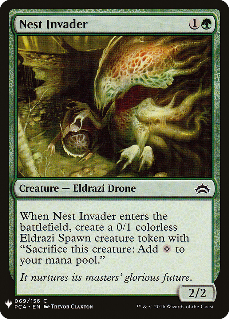Nest Invader (PCA-69) - The List