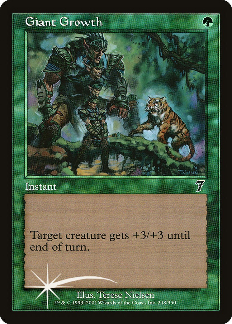 Giant Growth (248) - Seventh Edition