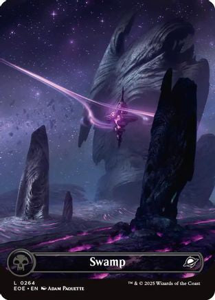 Swamp (Borderless) (264) Foil - Edge of Eternities