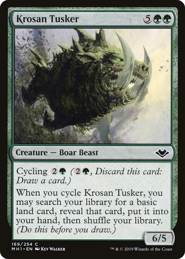 Krosan Tusker (169) Foil - Modern Horizons