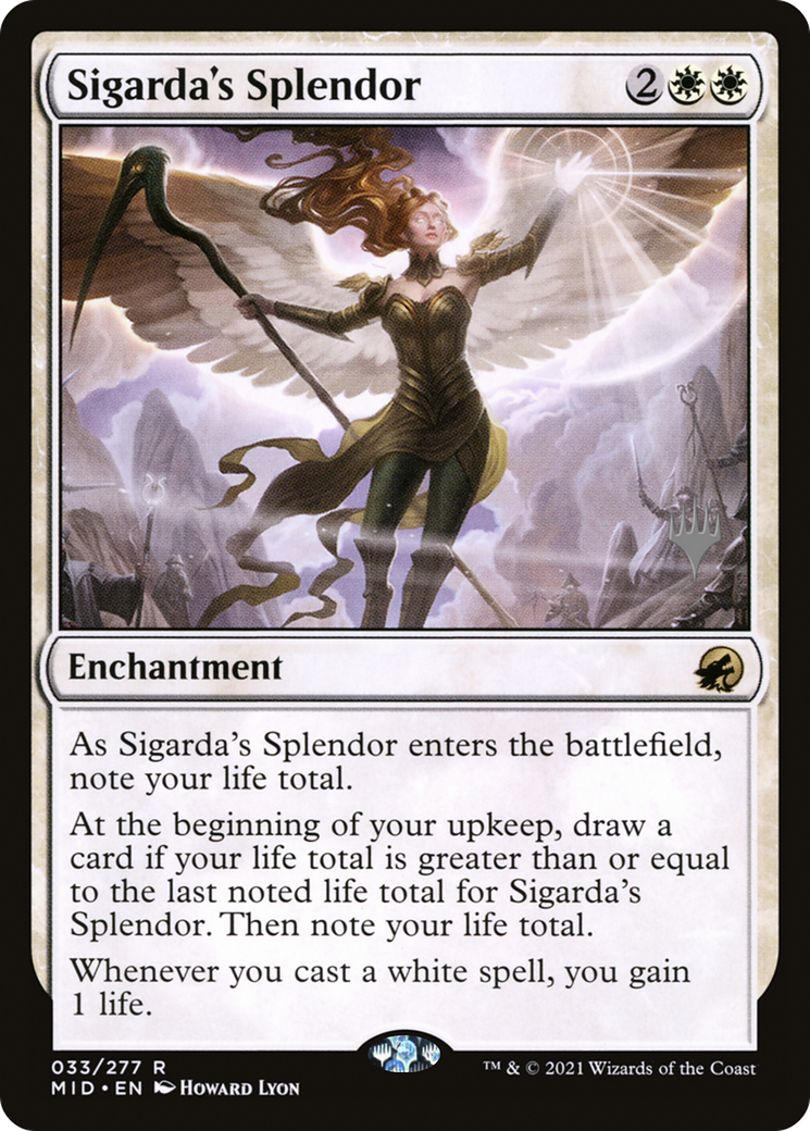 Sigarda's Splendor (033) - Innistrad: Midnight Hunt Promos