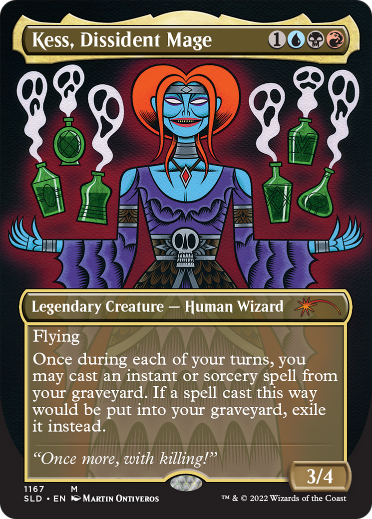 Kess, Dissident Mage (1167) Foil - Secret Lair Drop