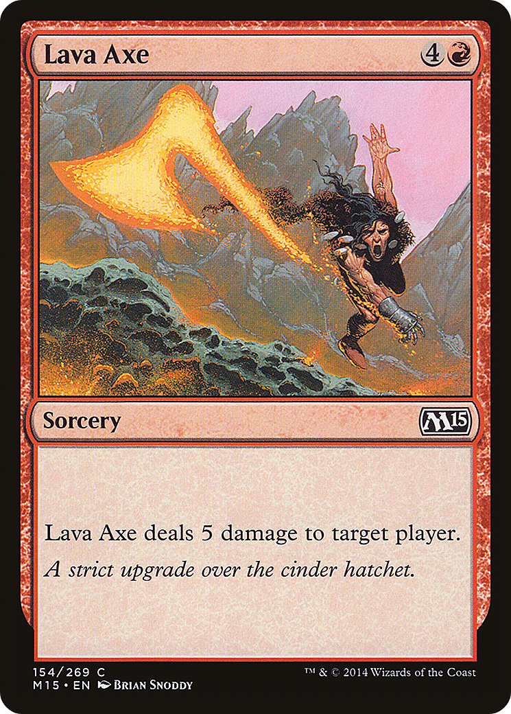 Lava Axe (154) - Magic 2015