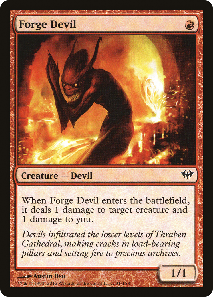 Forge Devil (091) - Dark Ascension