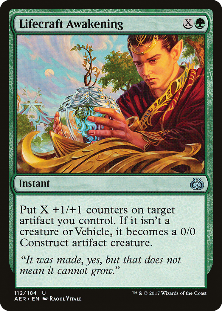Lifecraft Awakening (112) Foil - Aether Revolt