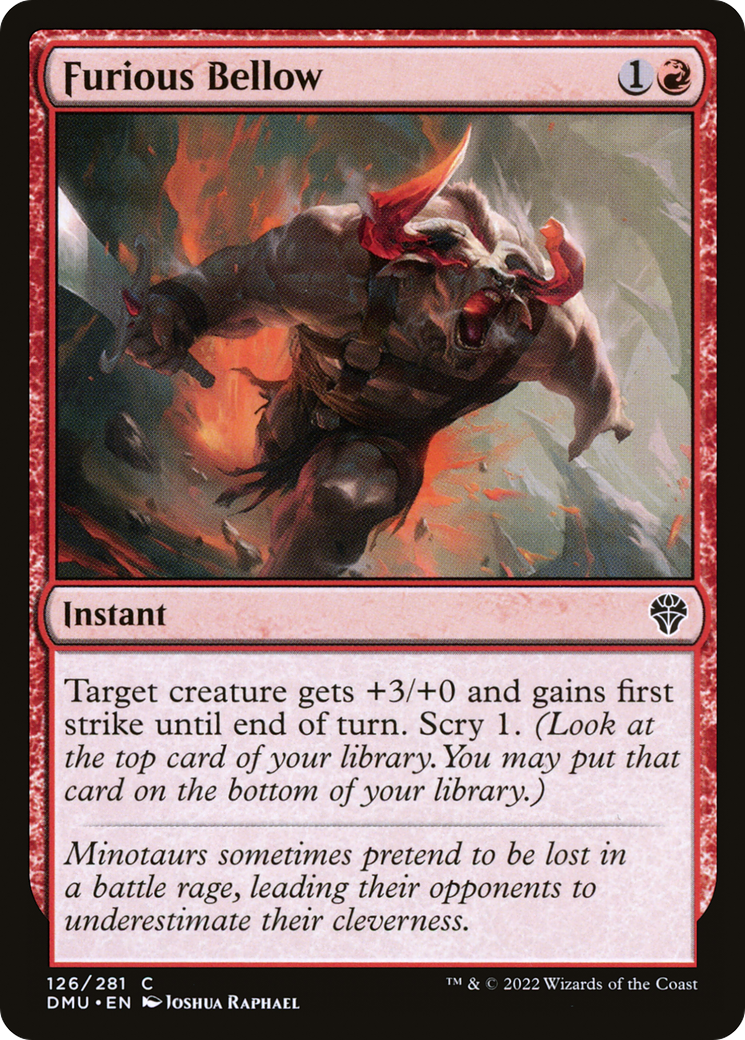 Furious Bellow (126) - Dominaria United