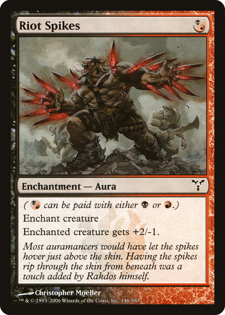 Riot Spikes (146) Foil - Dissension