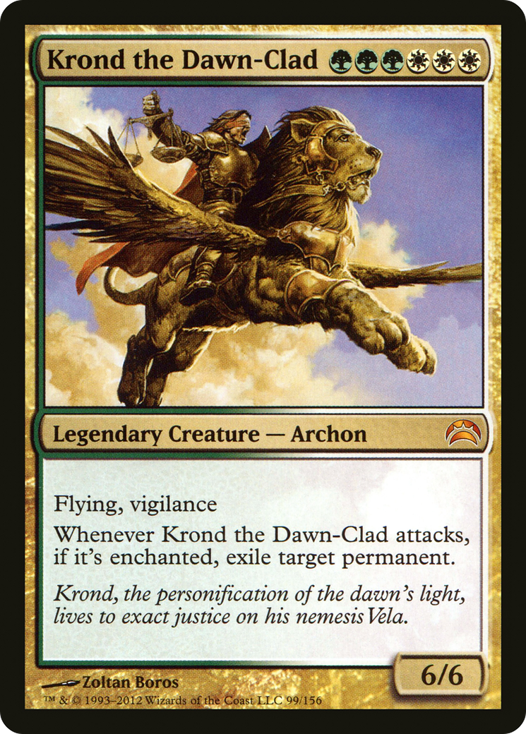 Krond the Dawn-Clad (099) - Planechase 2012