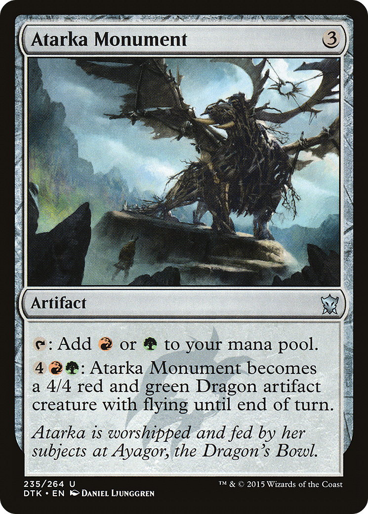 Atarka Monument (235) Foil - Dragons of Tarkir