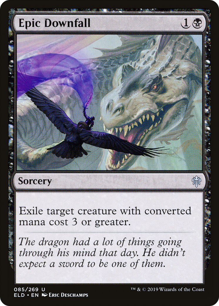 Epic Downfall (085) Foil - Throne of Eldraine