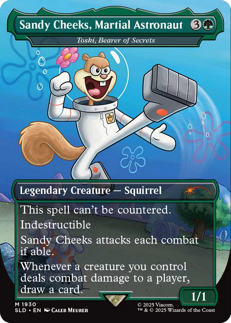Sandy Cheeks, Martial Astronaut – Toski, Bearer of Secrets (1930) - Secret Lair Drop